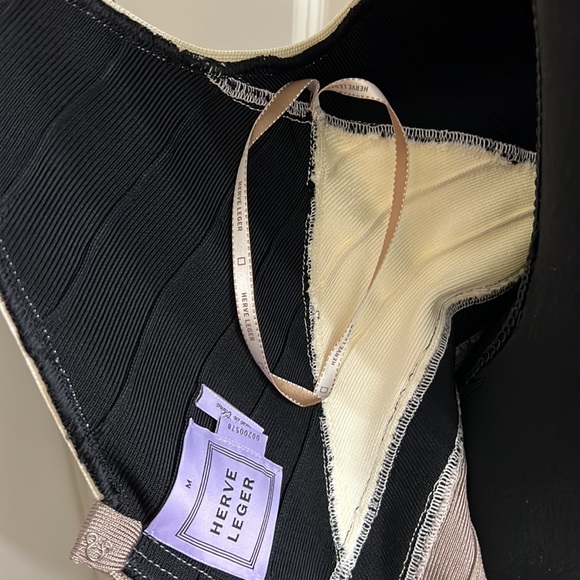 Like New Herve Leger Colorblock Dress - Picture 8 of 9